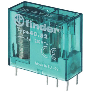 Finder REL 2W 8A 24VUC BS