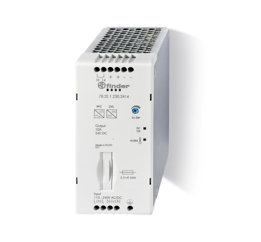 Finder Voeding 24VDC 10a 130W