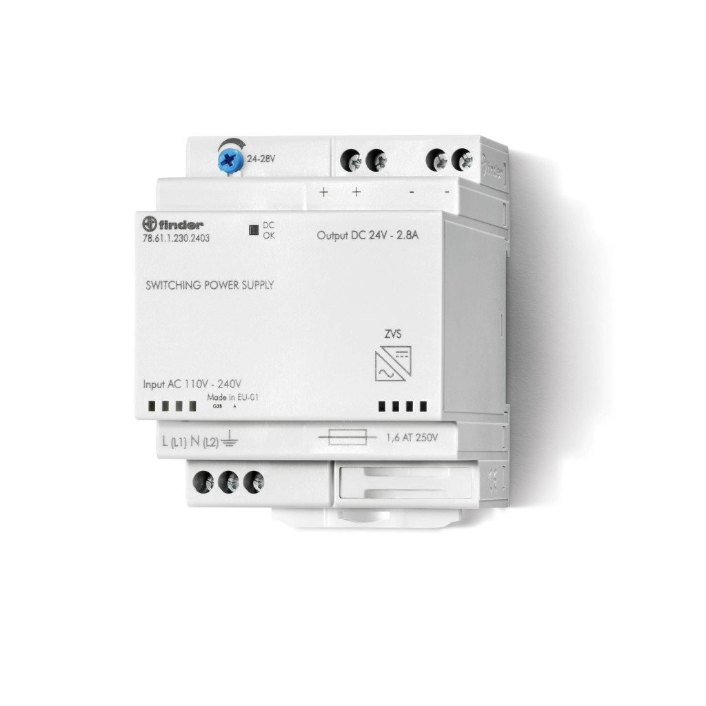 Finder Voeding 24VDC 2,5a 60W