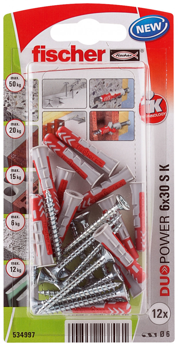 Fischer DuoPower ZB duopower 6x30 S K NV