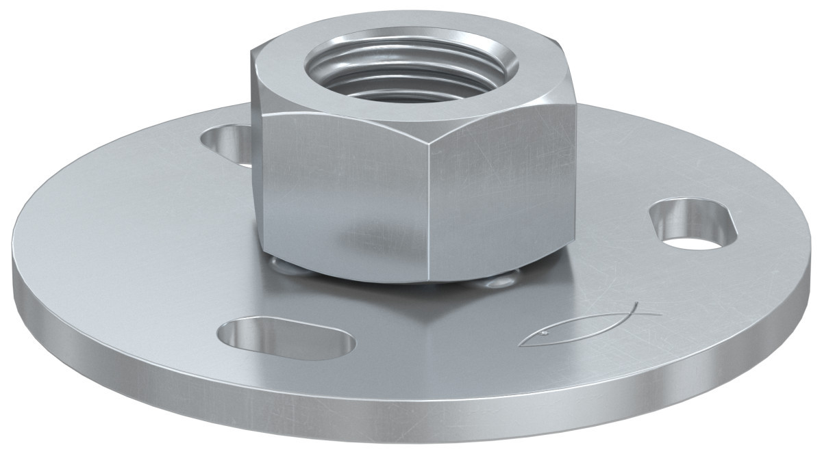 Fischer Grondplaat GPL / GPS / GPSR / GPR GPR 1/2" grondplaat