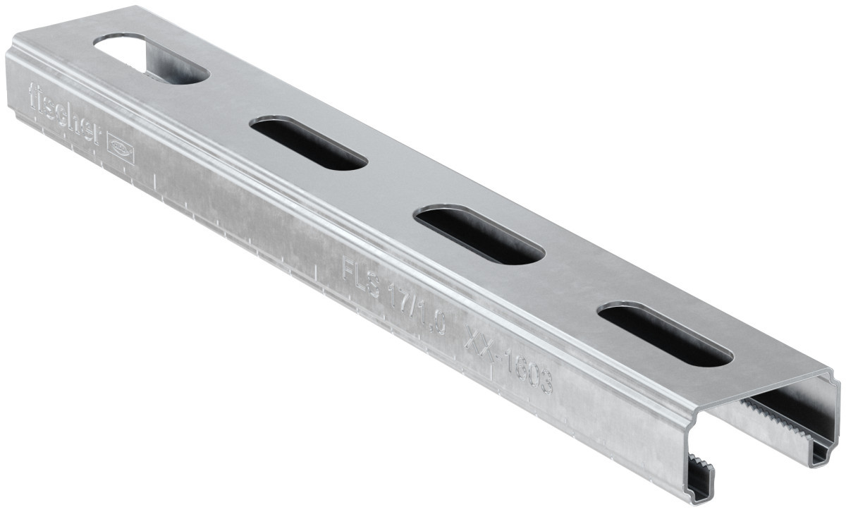 Fischer Montagerails FLS FLS 17/1.0 - 2M light profiel