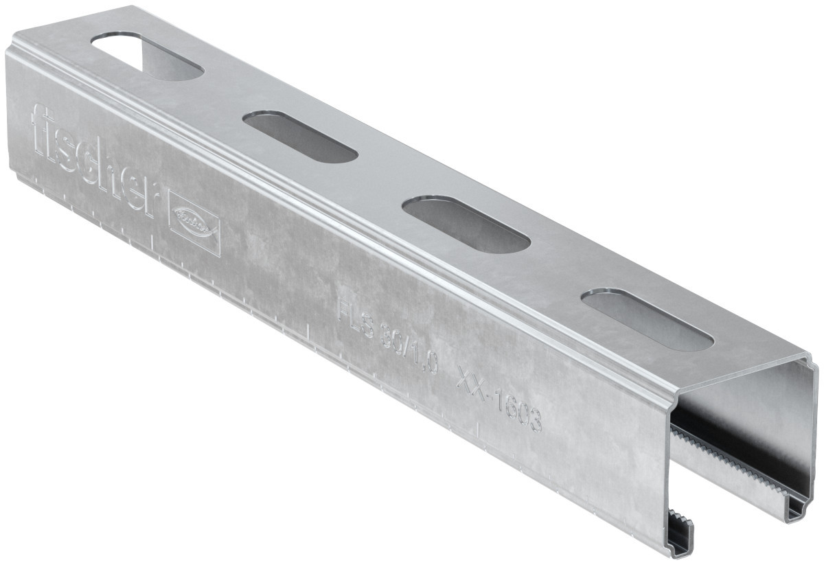 Fischer Montagerails FLS FLS 30/1.0 - 3M light profiel