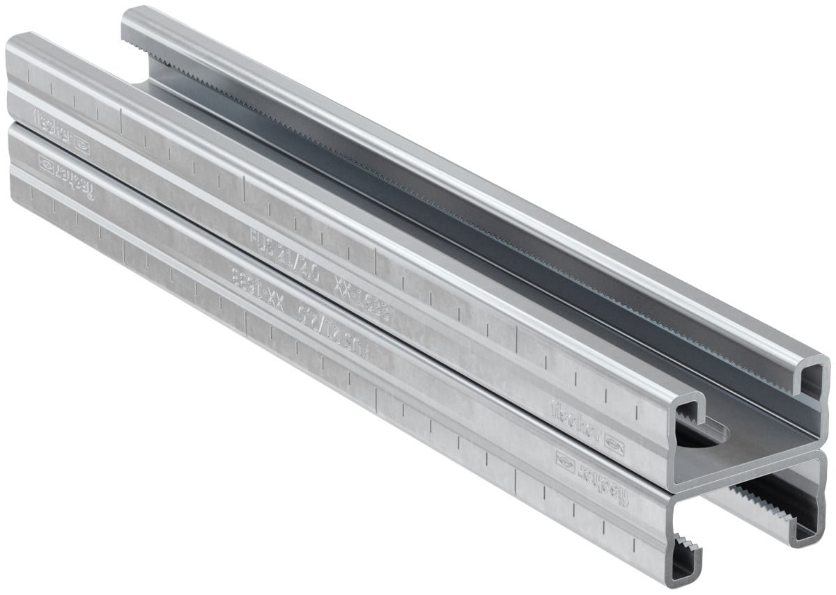 Fischer Montagerails FUS Fus 21D/2,0 3M montagerail