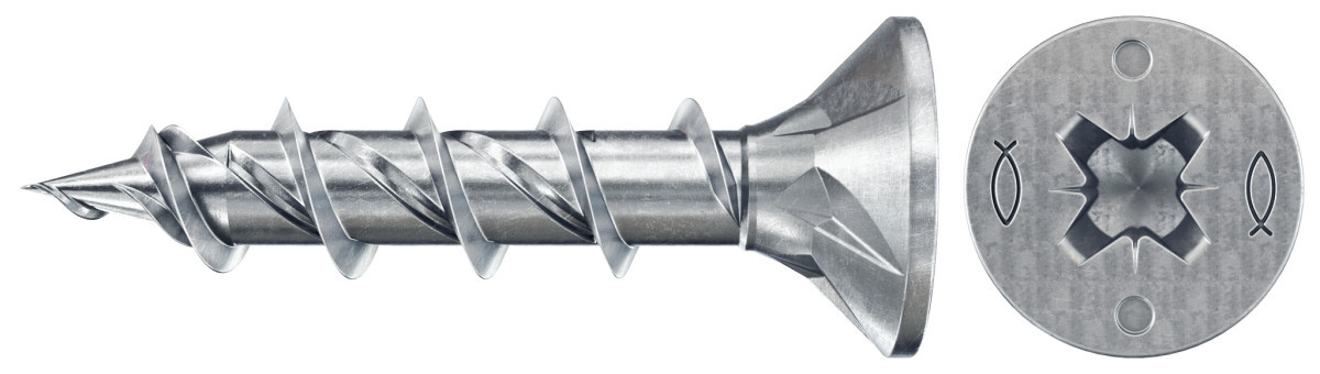 Fischer Spaanplaatschroeven PowerFast II CZ FPF ii CZF 6,0x30 BC 200