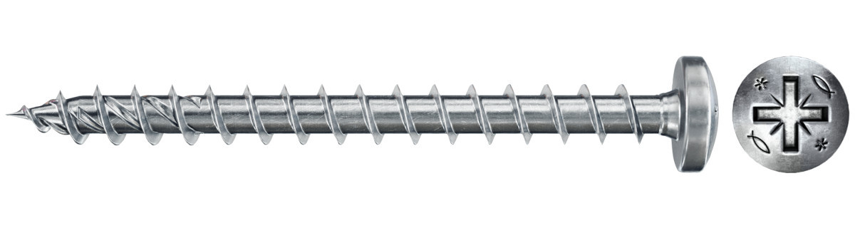 Fischer Spaanplaatschroeven PowerFast II PZ FPF ii PZF 4,0x45 BC 200