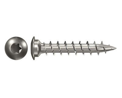 Fischer Tuinpaalschroef 7x40 a2 VG TX