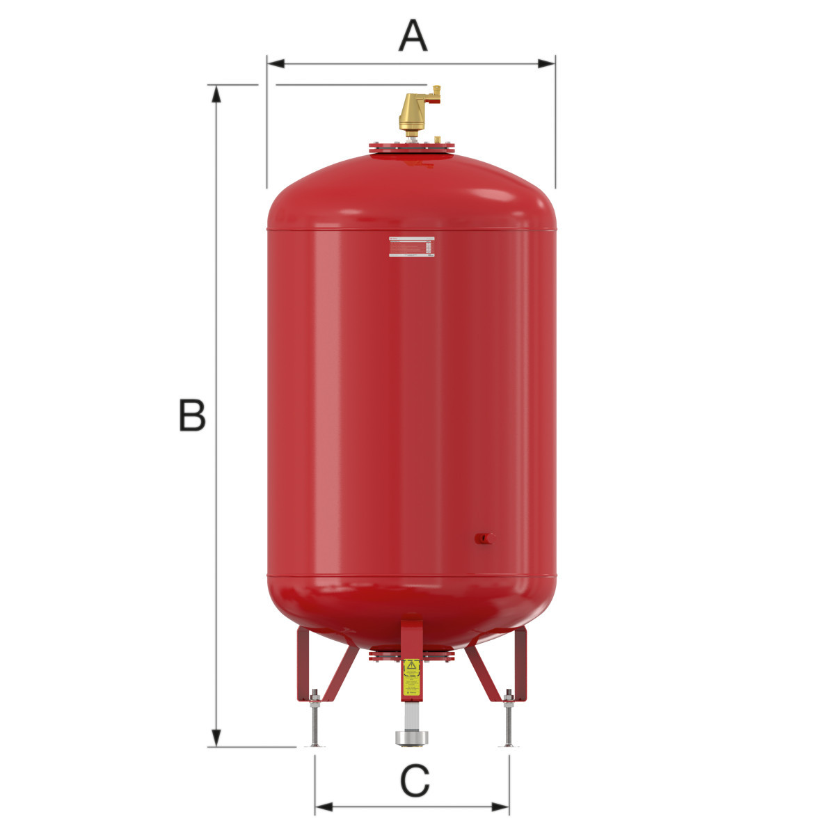 Flamco KOPPVT MAT FG VAT 500L