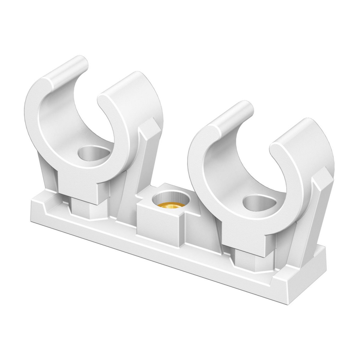 Flamco KSC clip fix KSD beugel 12 kunststof wit
