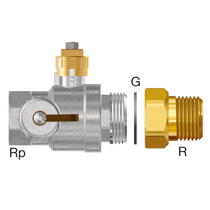 Flamco Pressurisation & Expansion aut Fmat Ball valve set RP1"XG1¼"