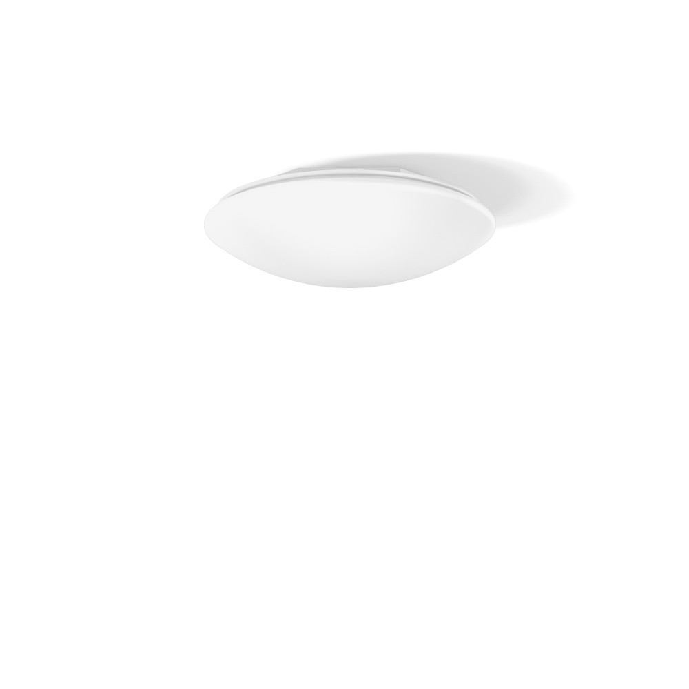 Flat Polymero, 15 W, 1750 LM, 840, wit, on/off plafond- en wandarmatur