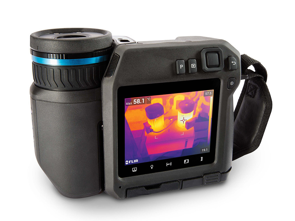 FLIR Warmtebeeld camera T530 Ir camera 320 X 240, -20°C tot 650°C met 42° lens