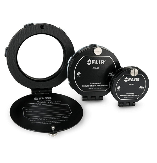 FLIR Venster voor kast/lessenaar Irw Aluminium ir inspectie raam 2 inch