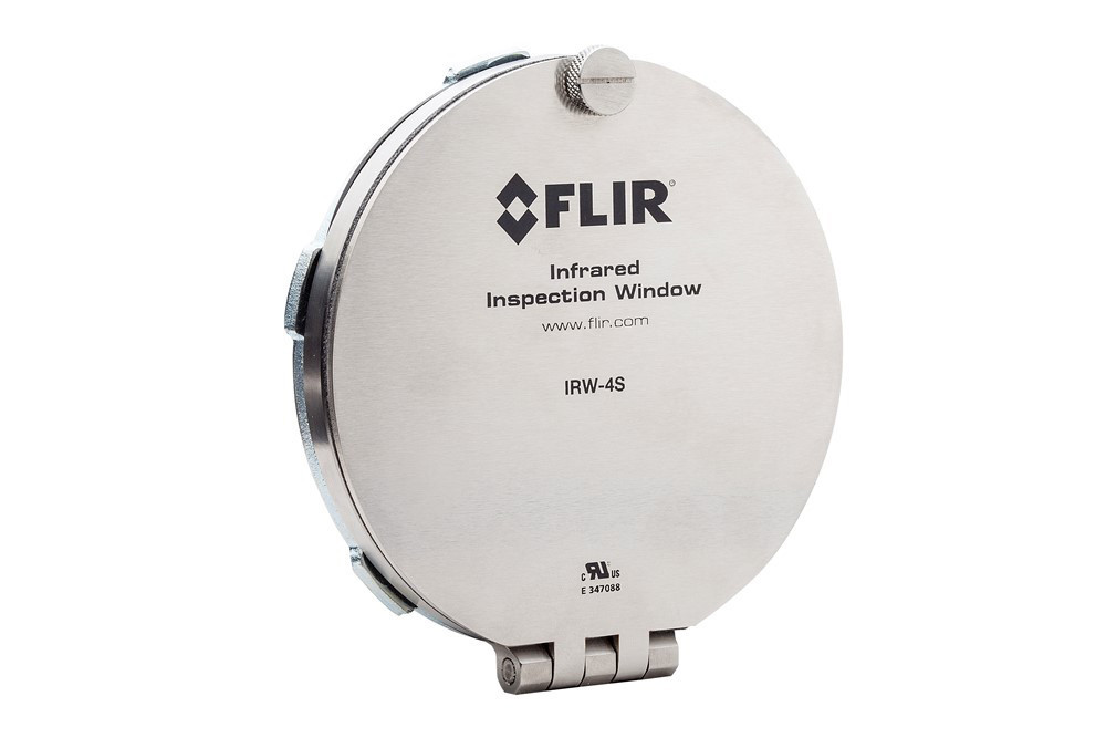 FLIR Venster voor kast/lessenaar Irw Roestvrij staal ir inspectie raam 4 inch