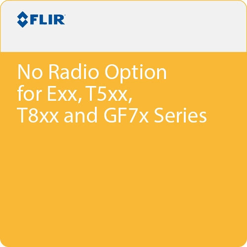 FLIR Warmtebeeld camera accessoire No Radio option (exx, T5XX, T8XX, GF7X)