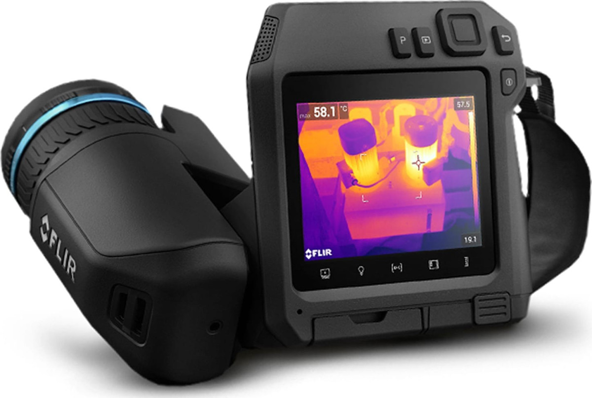 FLIR Warmtebeeld camera Ir Camera 640 X 480 pixels, -20°C tot 1500°C met 42° en 14° lens