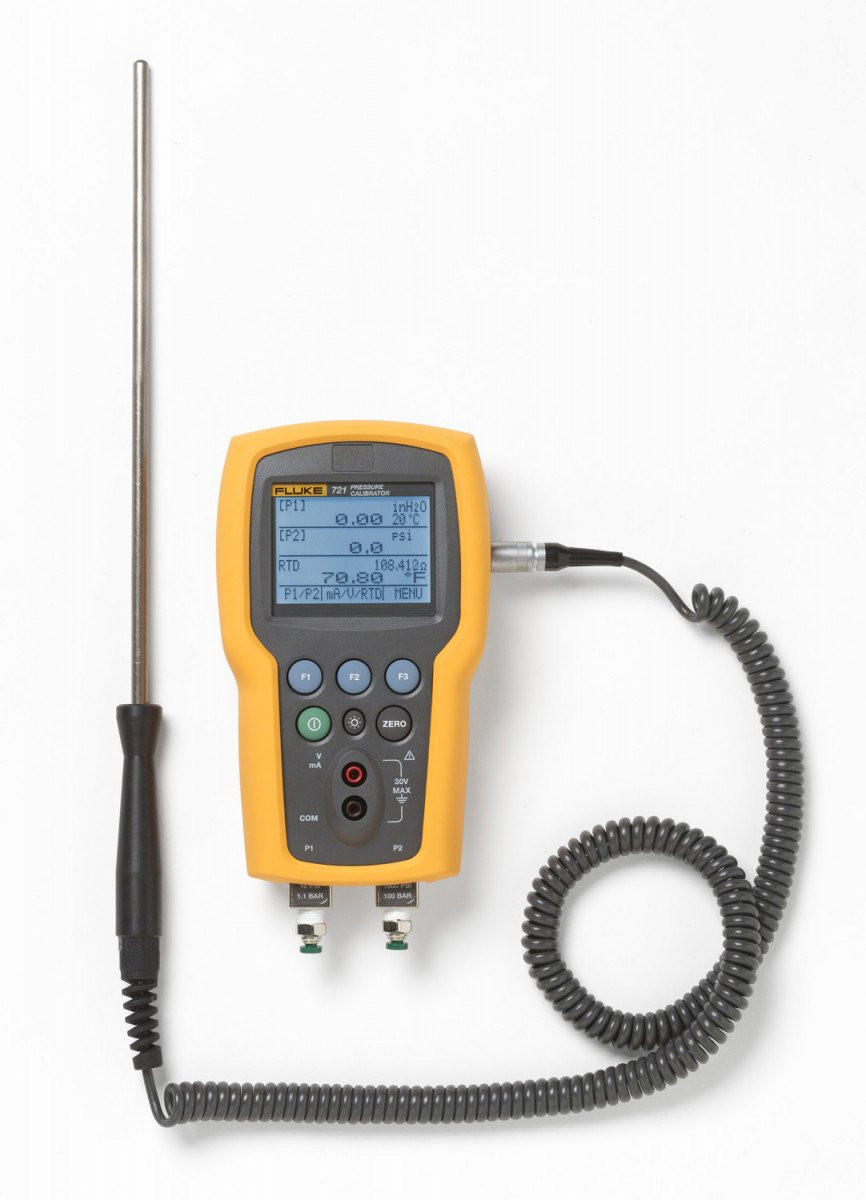 Fluke Drukkalibrator met twee sensoren 1,1 bar 6,9 bar