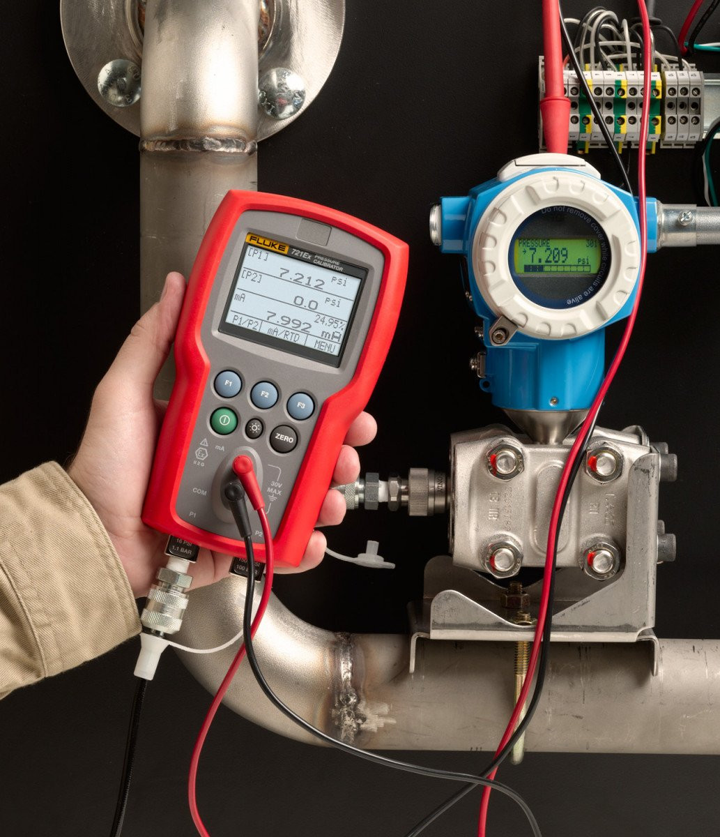 Fluke Drukkalibrator met twee sensoren 36 3000 psig