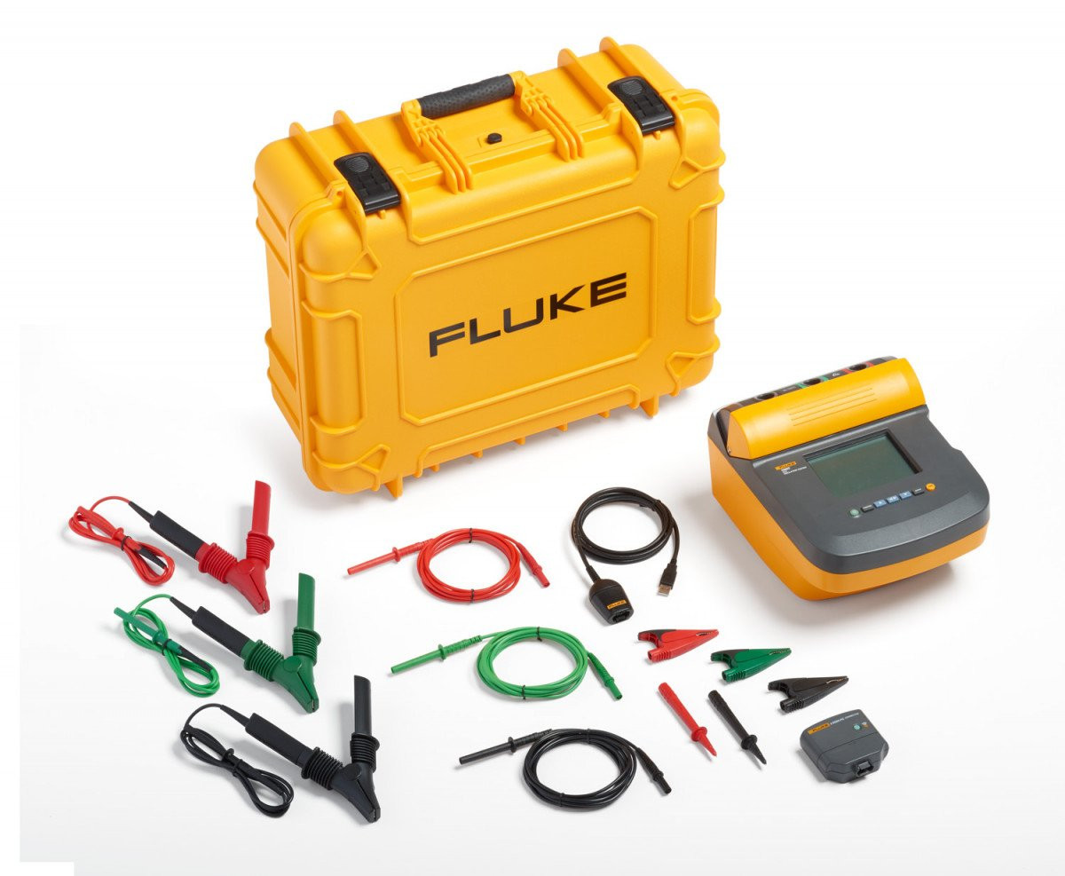 Fluke Isolatietesterset 5KV met ir3000 FC connector