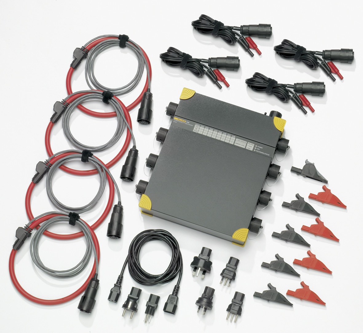 Fluke Net- en vermogensanalyse-apparaat Driefase Power quality recorder, topas, intl