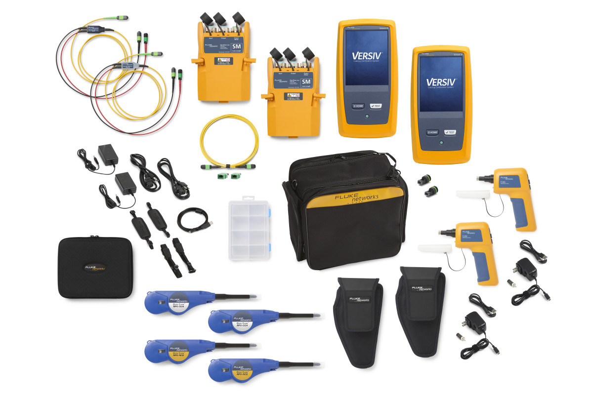 Fluke Networks Meet-/testapparatuur voor communica Certifiber Max singlemode olts met dubbele einde-inspectie, geen wifi