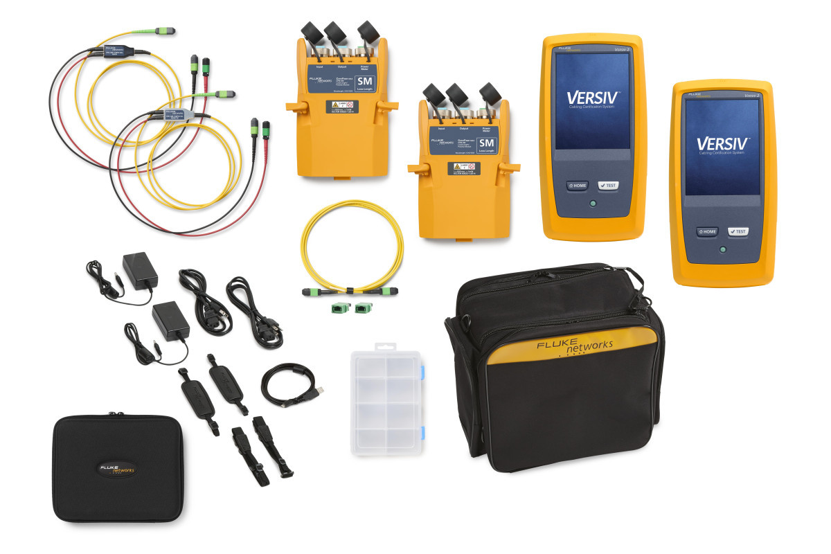 Fluke Networks Meet-/testapparatuur voor communica Certifiber Max singlemode olts-set