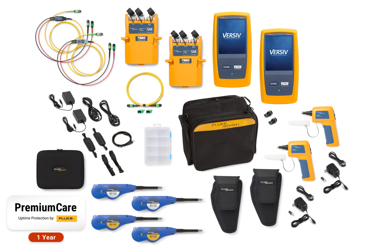 Fluke Networks Meet-/testapparatuur voor communica CFM Singlemode olts met DBL einde-insp, met 1 jaar gold