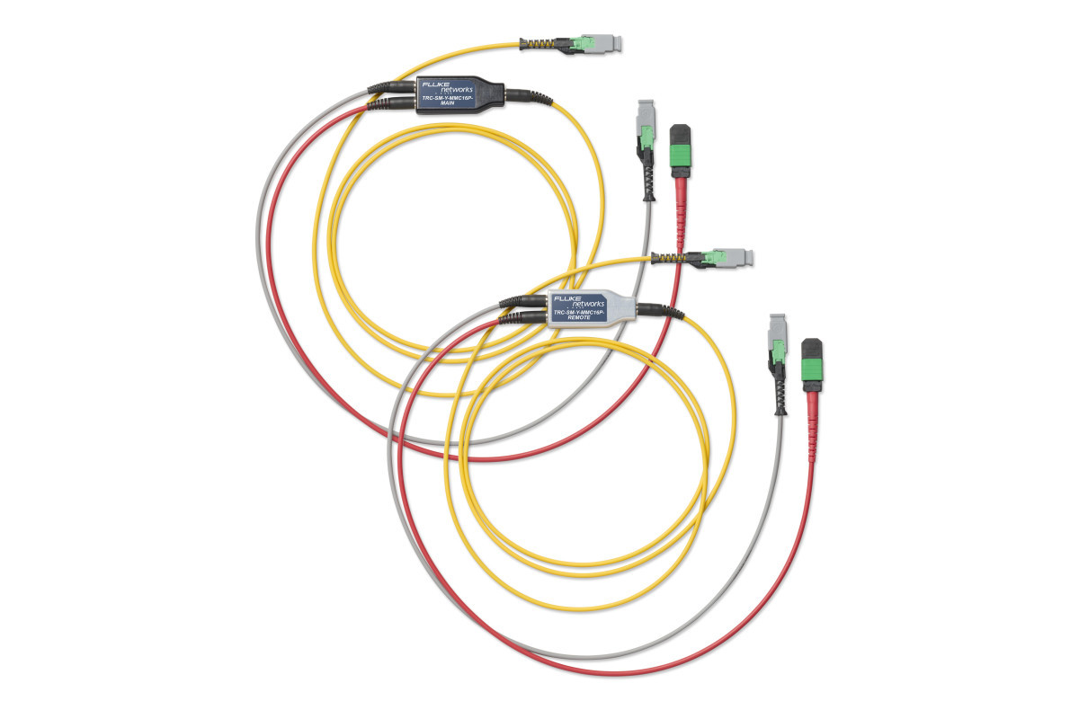 Fluke Networks Patchkabel glasvezel Certifiber Max SM TRC-set (voor testen van MMC16 los)