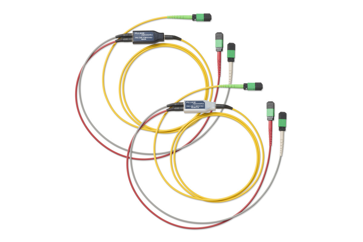Fluke Networks Patchkabel glasvezel Certifiber Max SM TRC-set (voor testen van mpo16 vast)