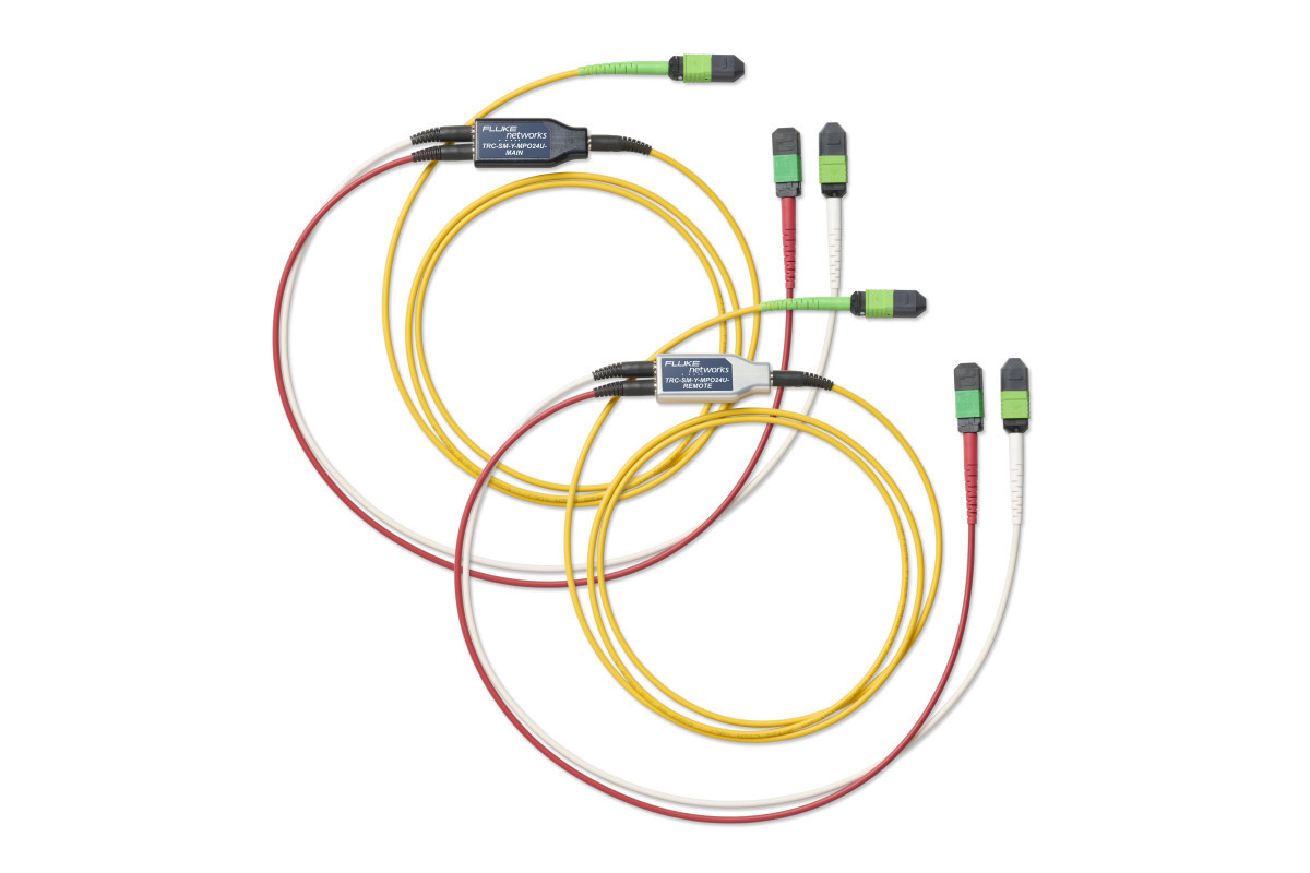 Fluke Networks Patchkabel glasvezel Certifiber Max SM TRC-set (voor testen van mpo24 vast)