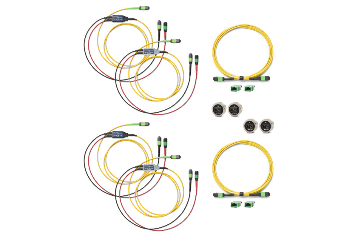 Fluke Networks Toebehoren/onderdelen voor glasveze Certifiber Max SM uitbreidingsset mpo12 (P/U TRC en adapters)
