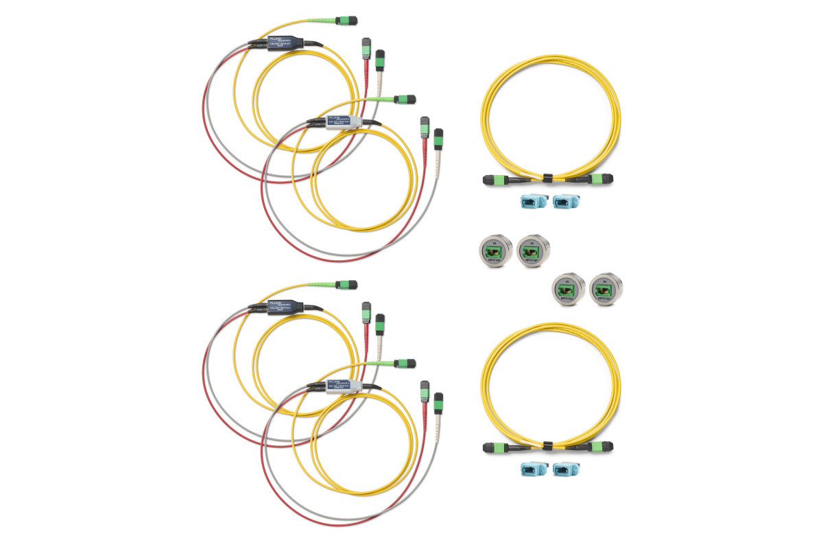 Fluke Networks Toebehoren/onderdelen voor glasveze Certifiber Max SM uitbreidingsset mpo16 (P/U TRC en adapters)