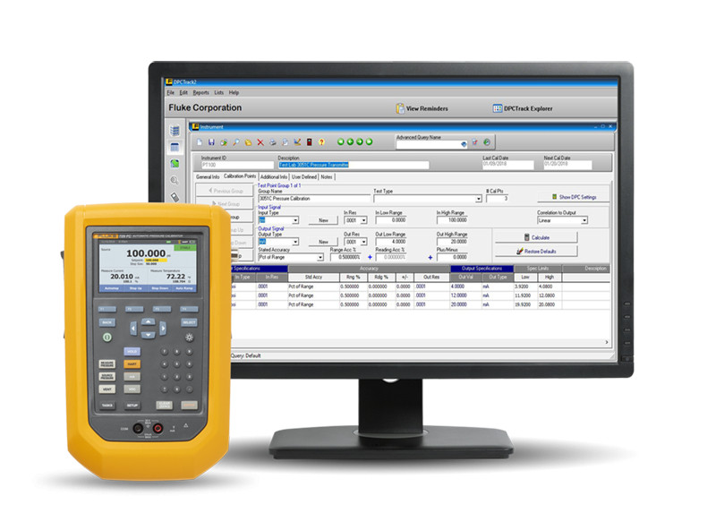 Fluke Proceskalibrator -729 300G FC with software