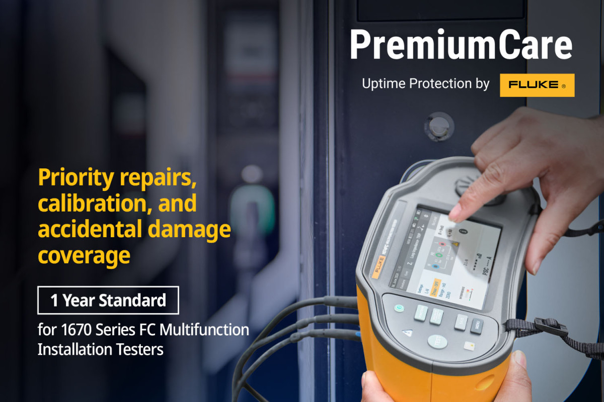 Fluke Toebehoren voor meet- en testinstru 1 Jaar premium care-dekking voor 1670-serie multifunctione
