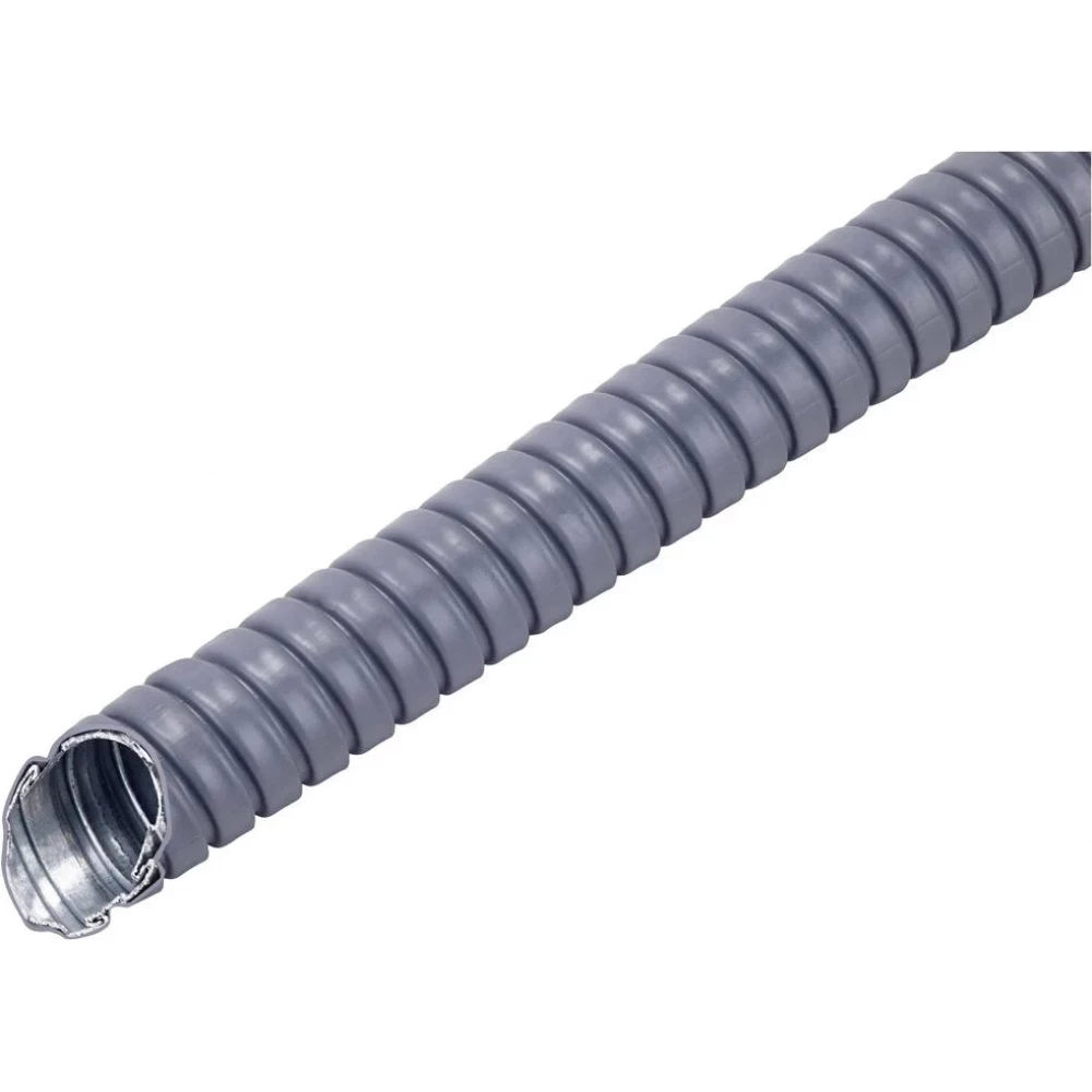 FRANKISCHE DMA-PVC MC-Dma-216-PVC.10 grijs flex. metalen beschermslang + PVC mantel