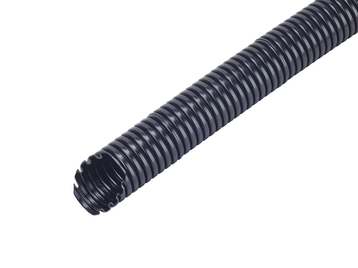 Frankische Flexibele beschermslang zwart pa6 50M type 23