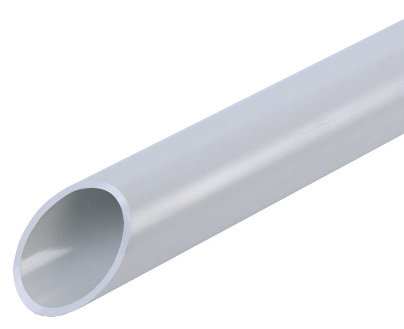 FRANKISCHE FPKu-EL-F-H0 Starre Kunststof buis; hellgrijs