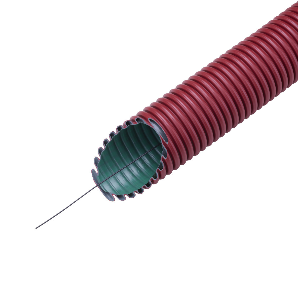 FRANKISCHE Kabuflex R plus 450 rood Kabelbescherming; Flexibele; rood