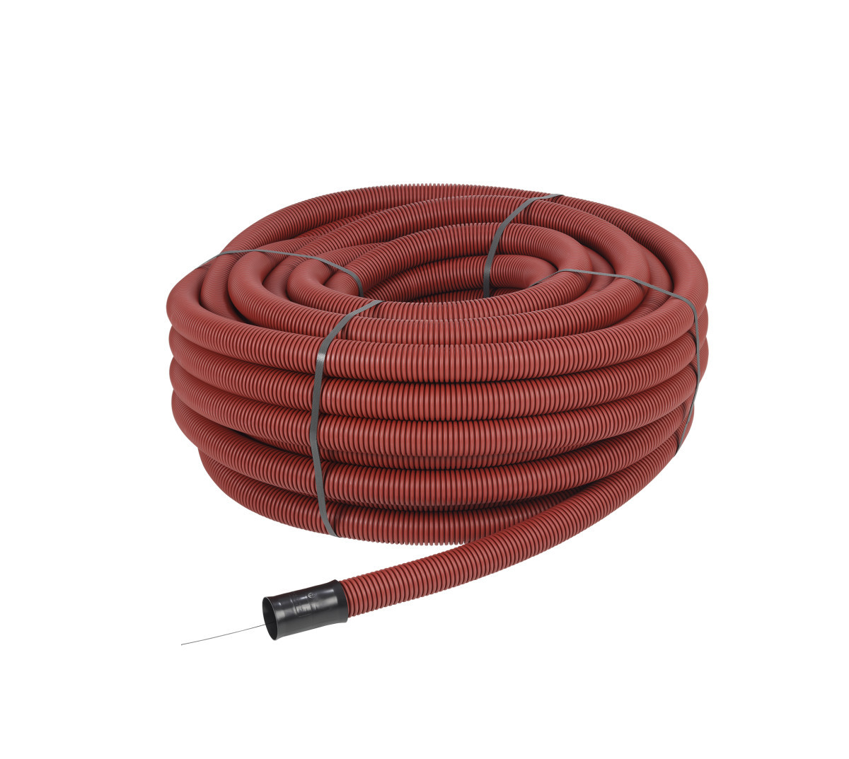 FRANKISCHE Kabuflex-R rood Kabelbescherming; Flexibele; rood