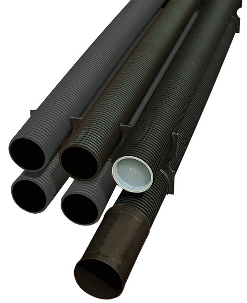 FRANKISCHE Kabuflex-S zwart 6m Kabelbescherming; Zwart