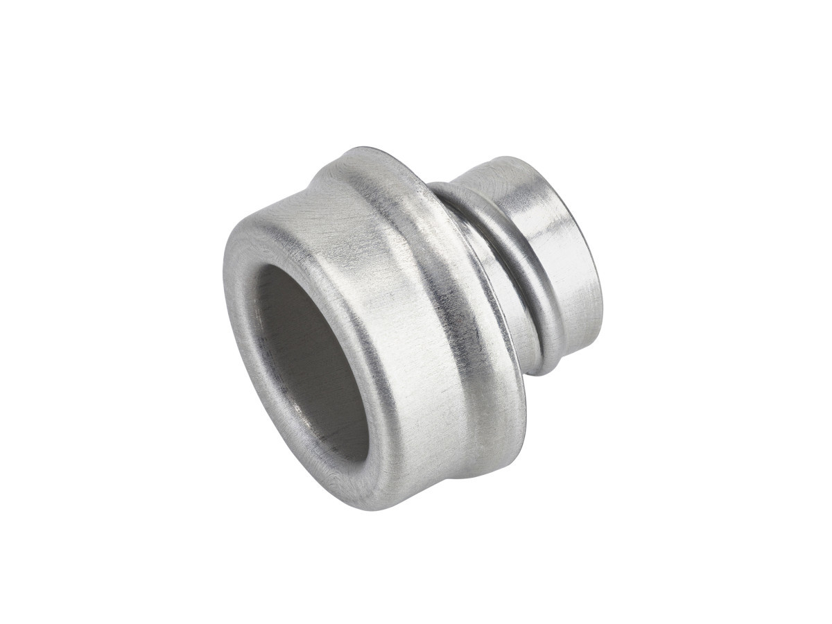 FRANKISCHE ME-E Me-216-30013.5 zilverkleurig metalen eindtule