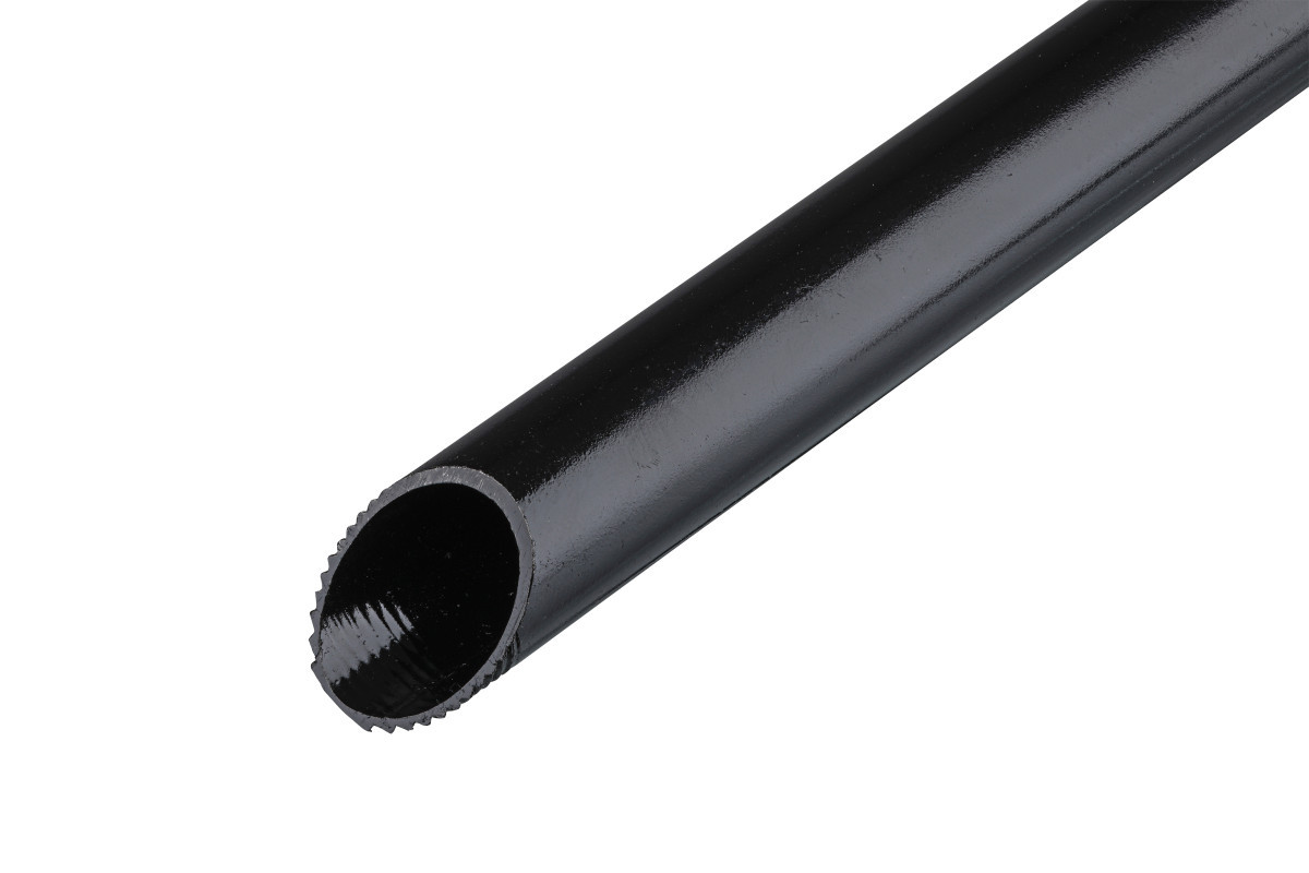 FRANKISCHE Staro Gewinde-ES Zeer Zware stalen buis; starr; zwart