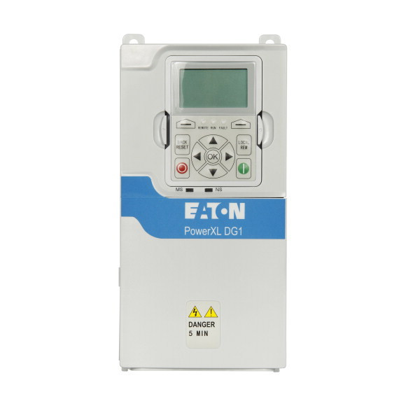 Eaton Frequentieregelaar U/F SLV; DG1 3~/3~400V 4,3/5,6a; 1,5/2,2KW emc,