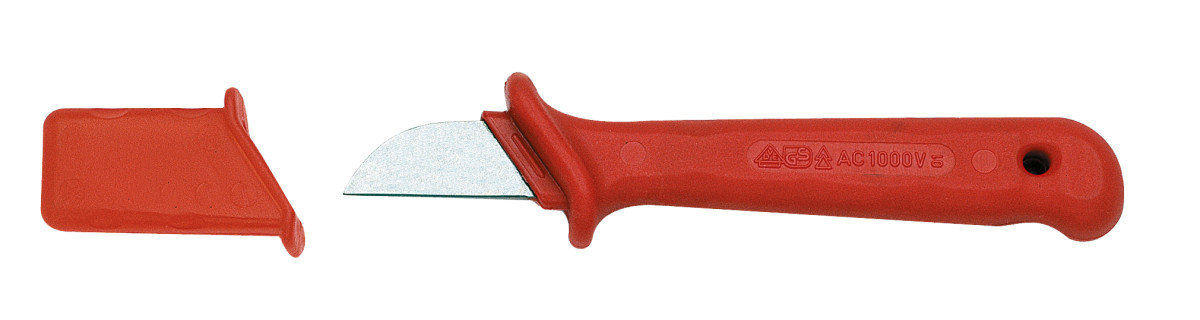 Friedrich Snij- en zaaggereedschap Kabelmes recht 1000V vde 180MM