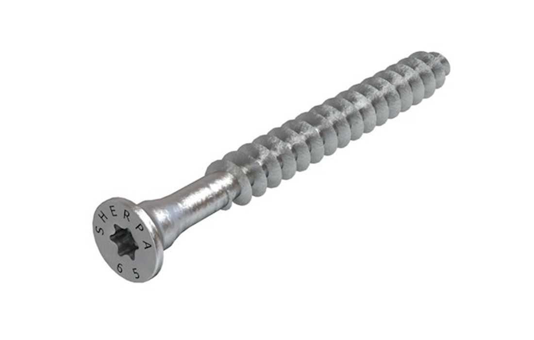 GB Sherpa schroef 6,5x65 T.B.V. XS-& S-serie kopdia 10 zink magnesium