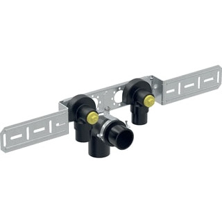 GEBERIT 2X MUURPL GELUIDISOL+AFVR