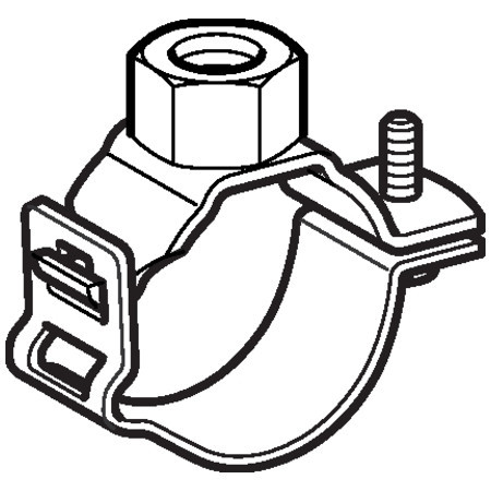 Geberit Geberit beugel gegalvaniseerd met moer 1/2" D 56