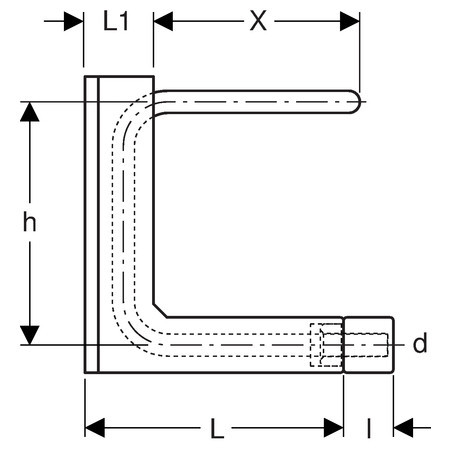 Geberit C-STL RADAANSLBOX 15MM
