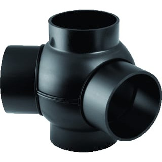 Geberit Geberit pe kogel T-stuk 2 zij-aansl.135 GR D 110/110