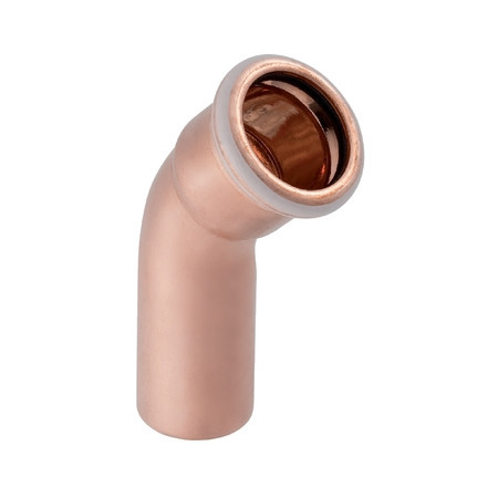 GEBERIT KOPER BOCHT 45 GR M/S 42